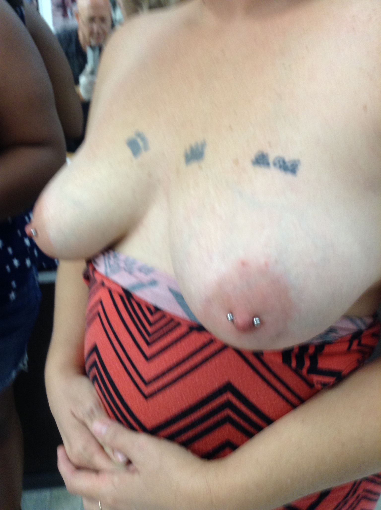 Boob Nipple Piercing How Pierce